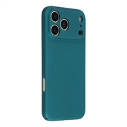 iPhone 18 Pro Max Kumipäällysteinen Muovikuori - Vihreä