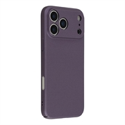 iPhone 18 Pro Max Kumipäällysteinen Muovikuori - Violetti