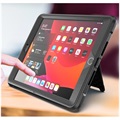 Rugged Sarja iPad 10.2 2019/2020/2021 Hybridikotelo Jalustalla