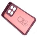 Rugged Sarja OnePlus 10T/Ace Pro TPU Suojakuori - Viininpunainen