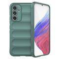 Rugged Sarja Samsung Galaxy A54 5G TPU Suojakuori - Vihreä