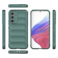 Rugged Sarja Samsung Galaxy A54 5G TPU Suojakuori - Vihreä