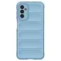 Rugged Sarja Samsung Galaxy M13 TPU Suojakuori - Vaalean sininen