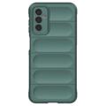 Rugged Sarja Samsung Galaxy M13 TPU Suojakuori - Vihreä