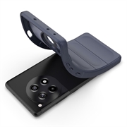 OnePlus 12R/Ace 3 Rugged Sarja TPU Suojakuori - Tummansininen