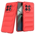 Rugged Sarja OnePlus 11 TPU Suojakuori - Punainen