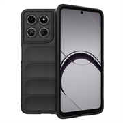 Motorola Moto G37 Power Rugged TPU Suojakuori - Musta