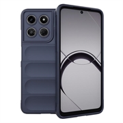 Motorola Moto G37 Power Rugged TPU Suojakuori - Tummansininen