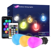 S14 Vintage Smart Ulkoilmavalot 12m - 20 polttimot, RGBIC