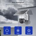 S518 Aurinkoenergialla toimiva PTZ-ulkoturvakamera - 3MP WiFi