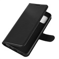 Laadukas Samsung Galaxy A31 lompakkokotelo, jossa on jalusta-toiminto - musta