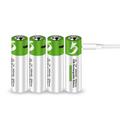 SMARTOOOLS Litium USB-C ladattava AA-akku - 1700mAh - 4 kpl.