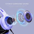 SOMIC G951S E-Sports Gaming Headphone 3.5mm langalliset kuulokkeet - violetti