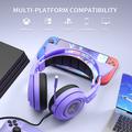 SOMIC G951S E-Sports Gaming Headphone 3.5mm langalliset kuulokkeet - violetti