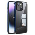 Sulada Minrui iPhone 14 Plus Hybridikotelo - Tummansininen