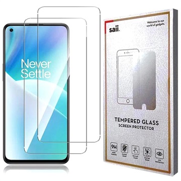 Saii 2.5D Premium OnePlus Nord 2T Panssarilasi - 9H - 2 Kpl.