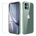 Saii 2-1:ssä iPhone 12 Mini TPU Suojakuori & Panssarilasi