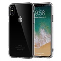 Saii 2-1:ssä iPhone X/XS TPU Suojakuori & Panssarilasi - 9H