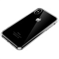 Saii 2-1:ssä iPhone X/XS TPU Suojakuori & Panssarilasi - 9H