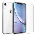 Saii 2-1:ssä iPhone XR TPU Suojakuori & Panssarilasi