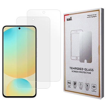 Samsung Galaxy S25 FE Saii 3D Premium Karkaistu Panssarilasi - 9H - 2 Kpl.