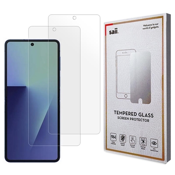 Samsung Galaxy Z Flip7 Saii 3D Premium Karkaistu Panssarilasi - 9H - 2 Kpl.