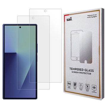 Samsung Galaxy Z Fold7 Saii 3D Premium Karkaistu Panssarilasi - 9H - 2 Kpl.