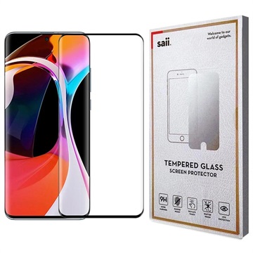 Saii 3D Premium Xiaomi 11T/11T Pro Temperoitu Panssarilasi - 9H, 2 Kpl.