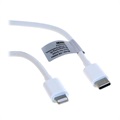 Saii Fast USB-C / Lightning Kaapeli - 1m - Valkoinen
