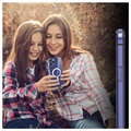 Saii Magneettinen Sarja iPhone 12/12 Pro Hybridikotelo - Läpinäkyvä
