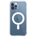 Saii Magneettinen Sarja iPhone 13 Pro Max Hybridikotelo - Läpinäkyvä