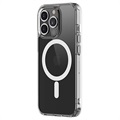 Saii Magneettinen Sarja iPhone 13 Pro Max Hybridikotelo - Läpinäkyvä