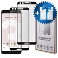 Saii Premium 3D Google Pixel 3 Panssarilasi - 9H, 0.33mm - 2 Kpl.