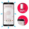 Saii Premium 3D Google Pixel 3 Panssarilasi - 9H, 0.33mm - 2 Kpl.