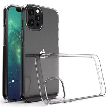 Saii Premium Liukumaton iPhone 13 Pro Max TPU Suojakuori - Läpinäkyvä