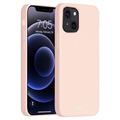 Saii Premium iPhone 13 Liquid Silicone Suojakuori - Pinkki