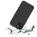 Saii Premium iPhone 13 mini Liquid Silicone Suojakuori - Musta