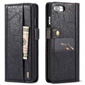 iPhone 7 Plus / iPhone 8 Plus Saii Retro Multi-Slot Lompakkokotelo
