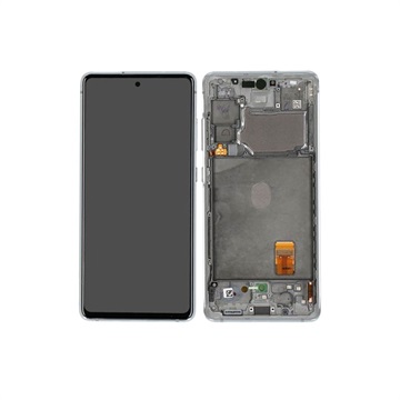Samsung Galaxy S20 FE Etukuori & LCD Näyttö GH82-24220B - Cloud White