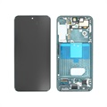 Samsung Galaxy S22 5G Etukuori & LCD Näyttö GH82-27520C - Vihreä