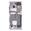 Samsung Galaxy S22 Ultra 5G Etukuori & LCD Näyttö GH82-27488C - Valkoinen