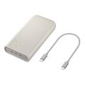 Samsung 20000mAh akkupaketti EB-P4520XUEGEU - 45W - Beige