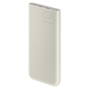 Samsung EB-P3401XUE 10 000 mAh:n varavirtalähde – 25W:n supernopea lataus, 2 x USB-C – beige