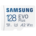 Samsung EVO Plus MicroSDXC Muistikortti Sovittimella MB-MC128KA/EU