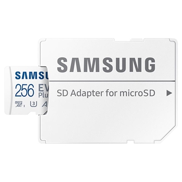 Samsung EVO Plus MicroSDXC Muistikortti Sovittimella MB-MC256KA/EU - 256GB