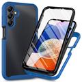 Samsung Galaxy A05s 360 Suojaussarja Kotelo - Sininen / Selkeä
