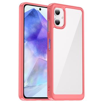 Samsung Galaxy A06 Anti-Shock Hybridikotelo - Punainen