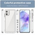 Samsung Galaxy A06 Anti-Shock Hybridikotelo - Läpinäkyvä
