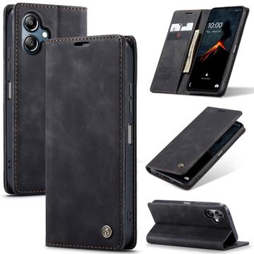 Samsung Galaxy A06 Caseme 013 Sarja Lompakkokotelo - Musta
