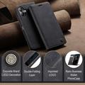 Samsung Galaxy A06 Caseme 013 Sarja Lompakkokotelo - Musta